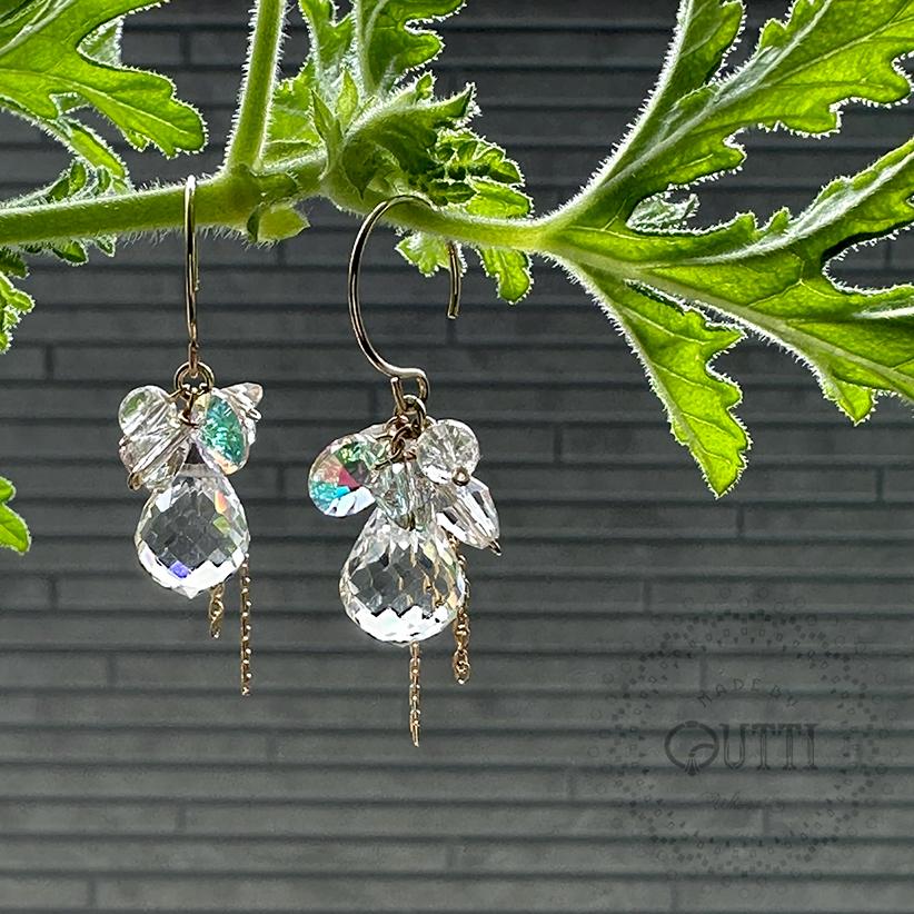 14KGF: AQUALIS P/E -ピアス/イヤリング | 2枚目